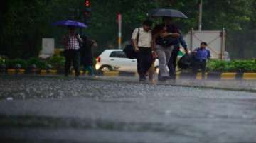 The capital receives light rain since early morning