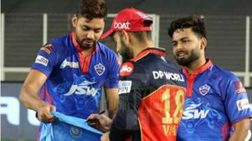 Avesh Khan, Virat Kohli and Rishabh Pant IPL 2021