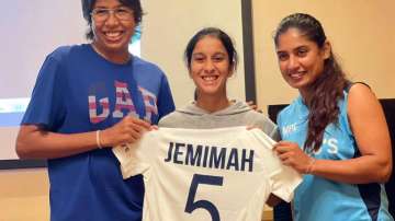 Jemimah Rodrigues, Jhulan Goswami, Mithali Raj