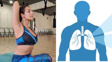 Malaika Arora shares test to check if your lungs are healthy while sitting at home