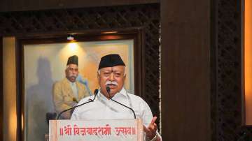 "Now there are talks of the third wave but we don't have to fear but prepare ourselves," RSS Chief Mohan Bhagwat.