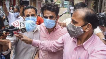 Delhi Polices Crime Branch brings Navneet Kalra for interrogation in connection with alleged black marketing of oxygen concentrators, at his Khan Chacha restaurant in New Delhi