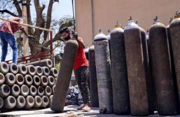 Police seized 532 fire extinguisher iron gas cylinders of different sizes