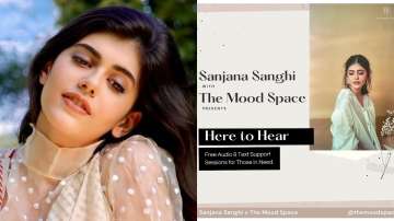 Sanjana Sanghi launches mental health campaign titled Here to Hear