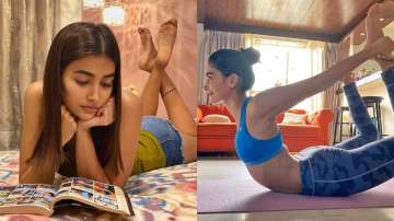 Pooja Hegde indulges in yoga and reads books as she recovers from COVID-19