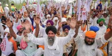 farmers protest