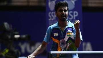 Indian table tennis player G Sathiyan