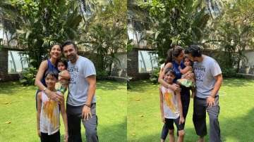 Shilpa Shetty gets her home sanitised post-COVID recovery of husband Raj Kundra, son Viaan & others