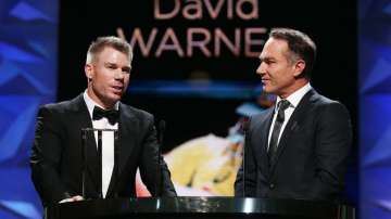There were reports that Australia's premier batsman David Warner and commentator Michael Slater enga