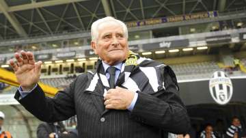  Former Juventus player and president Giampiero Boniperti