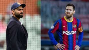 Virat Kohli and Lionel Messi