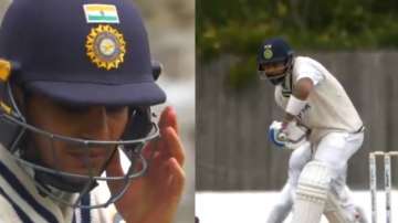 Shubman Gill (Left) and skipper Virat Kohli, WTC Final, India vs New Zealand