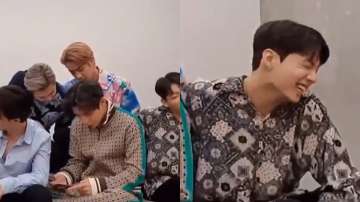 BTS' Suga gets marriage proposal from an ARMY, Jungkook can't control his laughter. Watch video