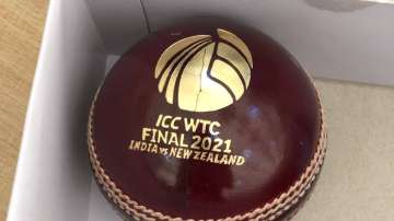 New Zealand share picture of special edition Dukes ball, WTC Final