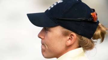 Heather Knight of England, IND w vs ENG w