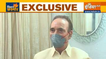 Ghulam Nabi Azad Exclusive