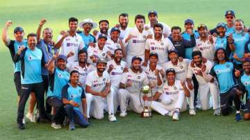 India beat Australia by 3 wickets at Gabba to win series 2-1 in Brisbane earlier this year