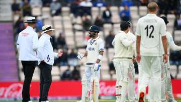WTC Final: Kohli questions umpire's review for caught-behind despite no DRS signal from NZ