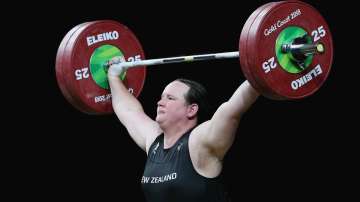 laurel hubbard, transgender athlete, transgender weightlifter, 