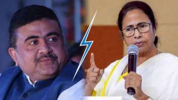 Suvendu Adhikari and Mamata Banerjee