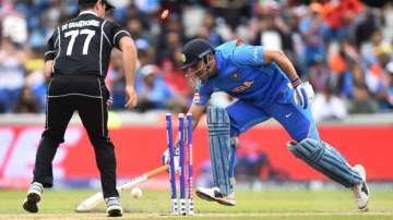 MS Dhoni in 2019 World Cup semi-final against New Zealand