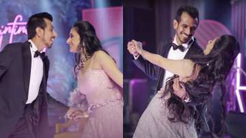 Video: Dhanashree Verma-Yuzvendra Chahal's romantic dance during their sangeet ceremony