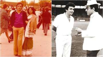 Mansoor Ali Khan with Sharmila Tagore and Rishi Kapoor