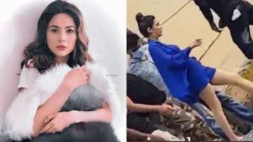 Shehnaaz Gill brutally trolled after viral video of her assistant making her wear footwear