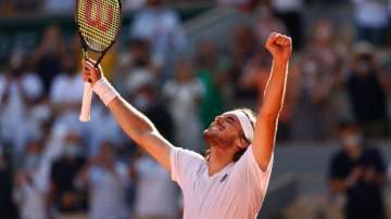 French Open: Stefanos Tsitsipas enters maiden Grand Slam final after win over Alexander Zverev