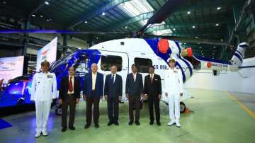 Indian Coast Guard inducts 3 indigenously-built advanced light helicopters ALH MK III