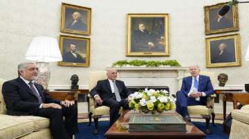 Joe Biden, meeting, Afghanistan leaders, White House, military, political support, Afghan counterpar