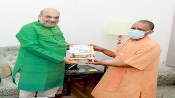 UP CM Yogi Adityanath met Union Home Minister Amit Shah in Delhi.