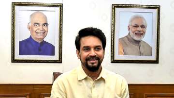 Sports Minister Anurag Thakur