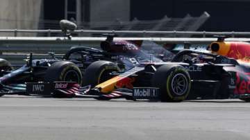 Red Bull has been fuming since contact between Verstappen and Hamilton on the first lap of the British Grand Prix