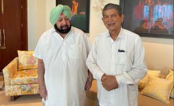 Harish Rawat meets Punjab CM Capt Amarinder Singh