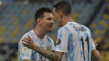 lionel messi, angel di maria, 