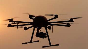 Drone spotted near Jammu. (Representational image)
