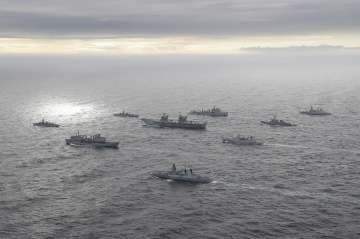 HMS Queen Elizabeth enters Indian Ocean