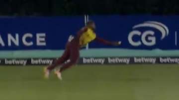 WI vs AUS: Fabian Allen takes a ridiculous one-handed catch to dismiss Aaron Finch | Watch