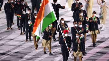 India's flagbearers at Tokyo Olympics -- Mary Kom and Manpreet Singh