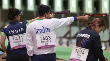 Manu Bhaker, saurabh chaudhury