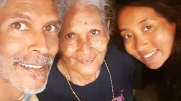 Milind Soman's birthday wishes for mom: 'Celebrating 82 years healthy, fit and happy'