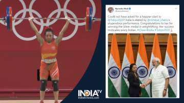 PM Modi congratulates Mirabai Chanu on Tokyo Olympics silver medal: 'Her success motivates every Ind
