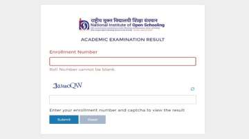 NIOS Result 2021: NIOS 10th, 12th Results declared. Direct link 