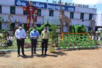 ITI Berhampur gets first grass art park on World Youth Skills Day