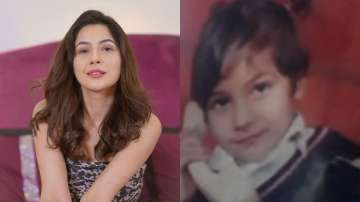 Shehnaaz Gill looks as cute as a button in THIS childhood picture