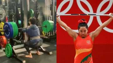 Tiger Shroff gets inspired by Mirabai Chanu, lifts 140 kgs during barbell squats