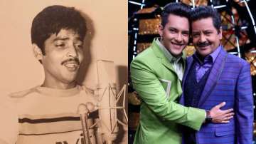 Aditya Narayan shares rare pic of father Udit Narayan on completing 41 years as playback singer
