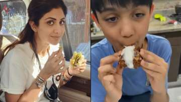 Shilpa Shetty's son Viaan Raj Kundra leaves internet in splits with his version of 'Sunday Binge'