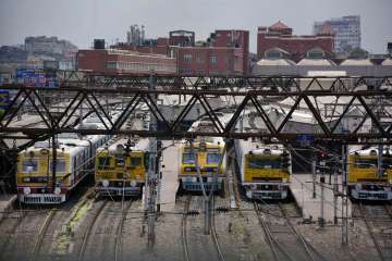 trains diverted due to waterlogging in trains